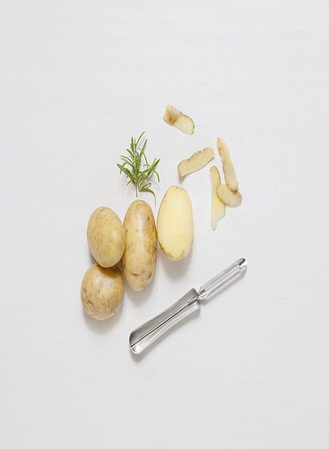 Elexiq Vegetables and Fruits Peeler and Cheese Grater for Home Kitchen Stainless Steel Floating Peeler Shaver for Carrot Cucumber Potatoes Apple - Image 5